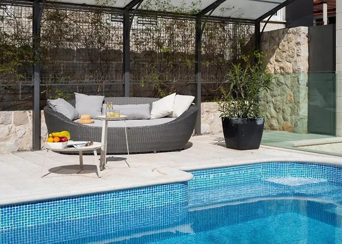 New! Adele Pool Sauna Jacuzzi Sea View Villa *