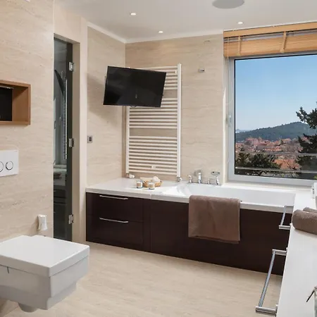 New! Adele Pool Sauna Jacuzzi Sea View Вилла