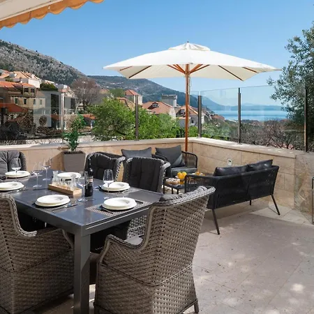 New! Adele Pool Sauna Jacuzzi Sea View Villa