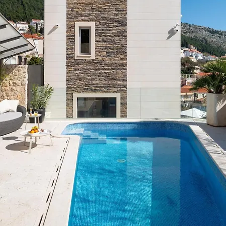 New! Adele Pool Sauna Jacuzzi Sea View Вилла Дубровник