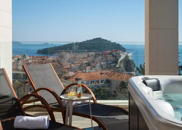 New! Adele Pool Sauna Jacuzzi Sea View * دوبروفينك